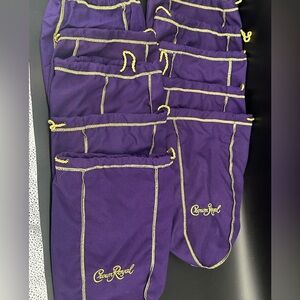 Lot of 10 Crown Royal Bags 7x9"